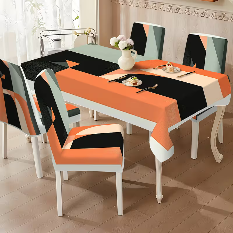 Baskılı Masa ve Sandalye Örtüleri