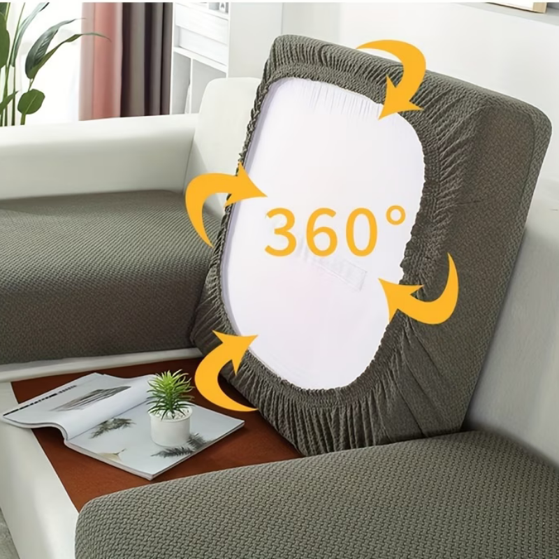 Lunara Premium Tam Kaplayan Koltuk Kılıfı – Kaymaz, Toz Geçirmez & 4 Mevsim