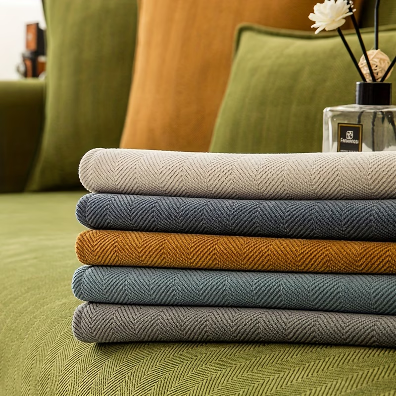 Ribera Premium Şönil Koltuk Örtüsü – Modern Dokulu & Kaymaz