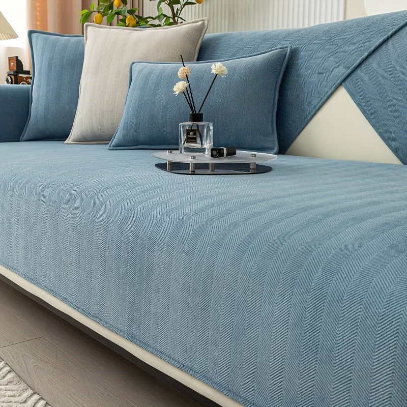 Ribera Premium Şönil Koltuk Örtüsü – Modern Dokulu & Kaymaz