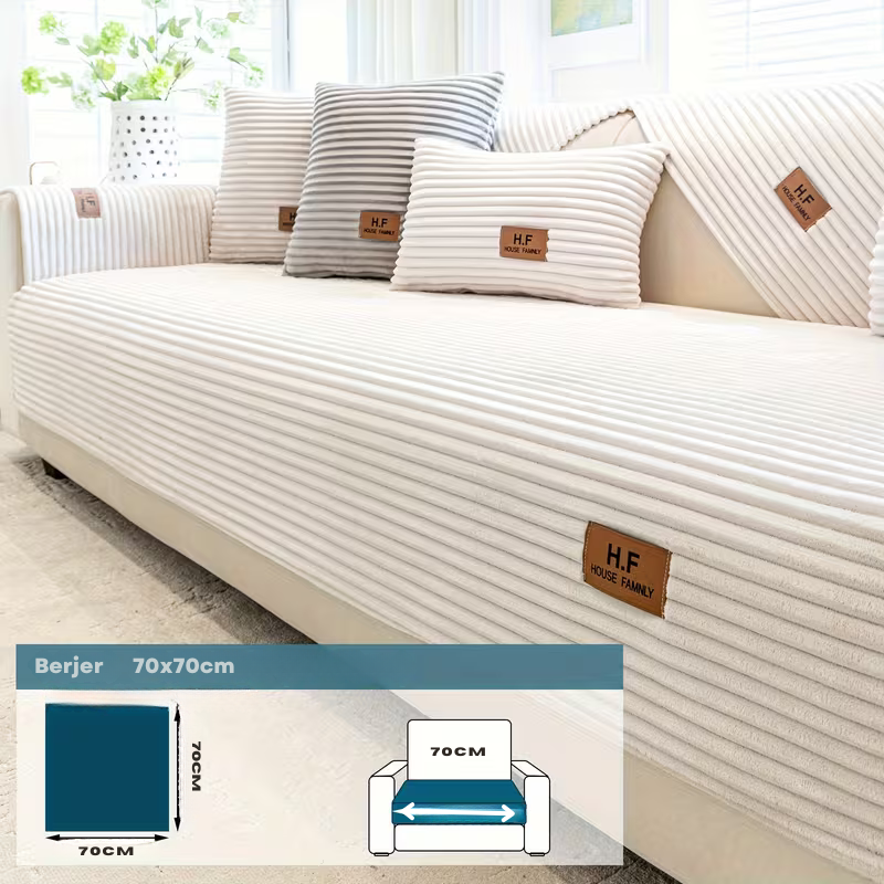 HF Peluş Koltuk Örtüleri