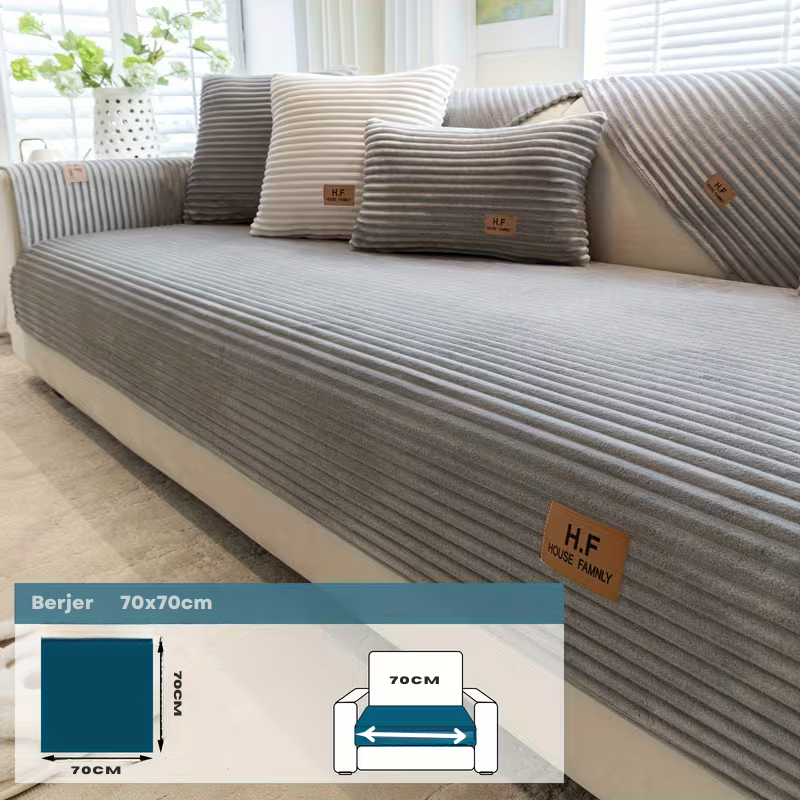 HF Peluş Koltuk Örtüleri