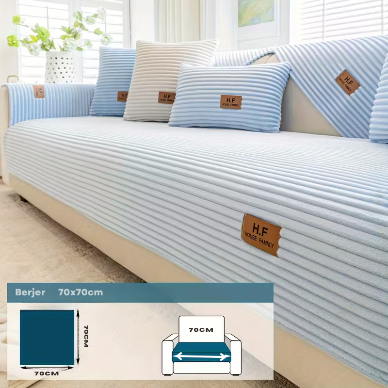 HF Peluş Koltuk Örtüleri