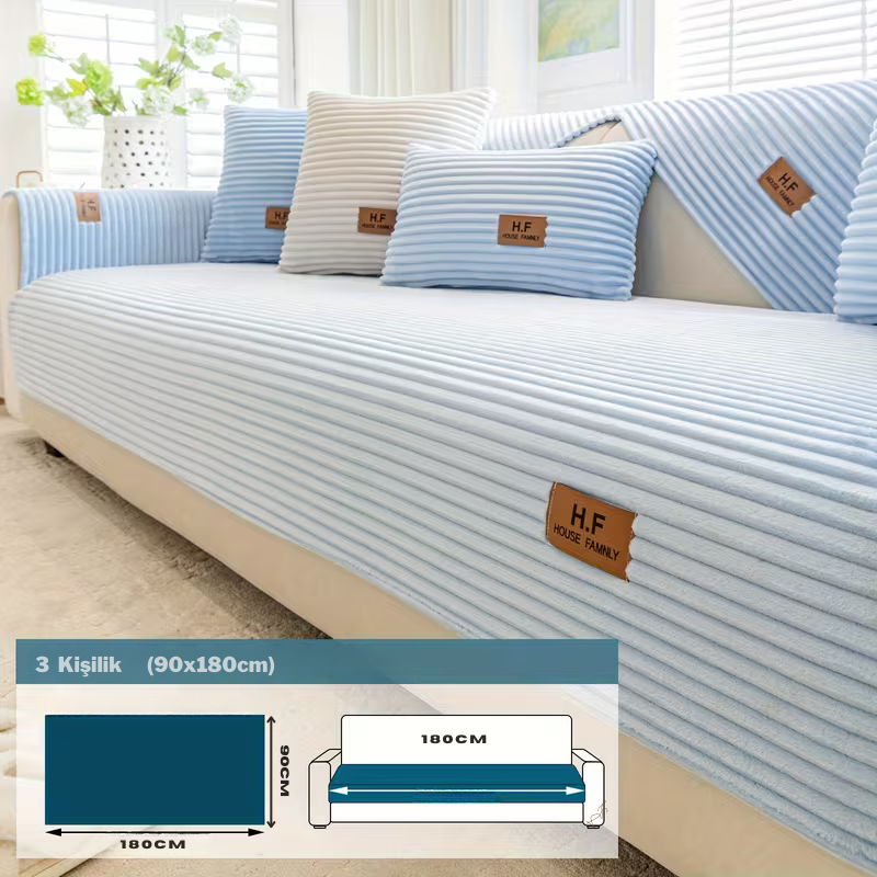 HF Peluş Koltuk Örtüleri