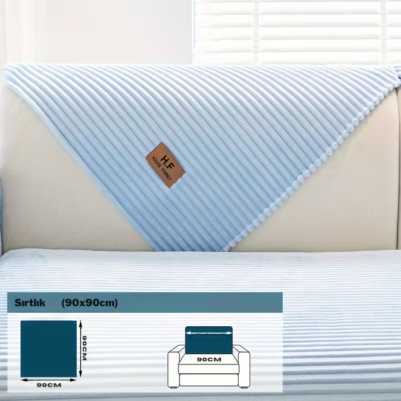 HF Peluş Koltuk Örtüleri