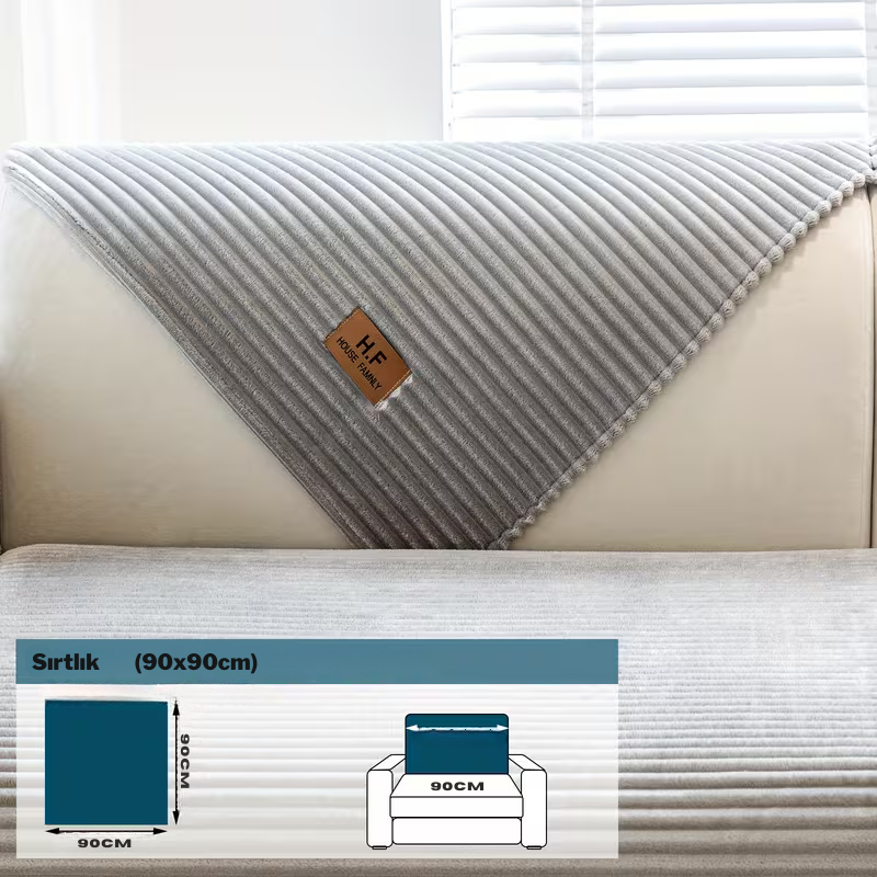 HF Peluş Koltuk Örtüleri