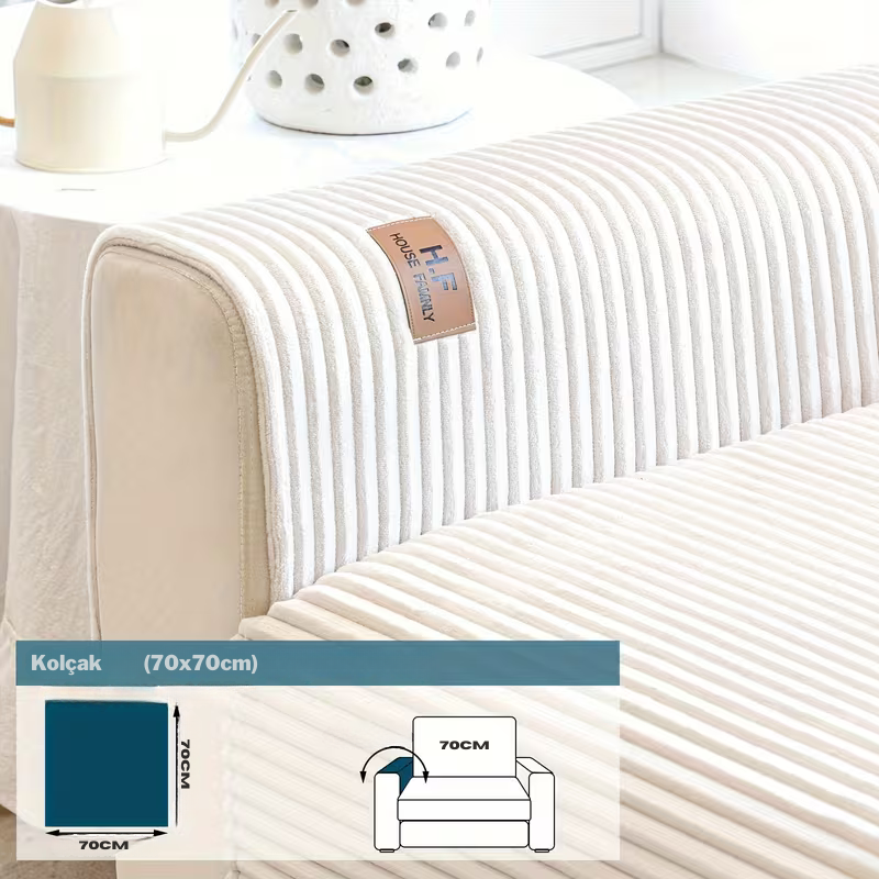 HF Peluş Koltuk Örtüleri