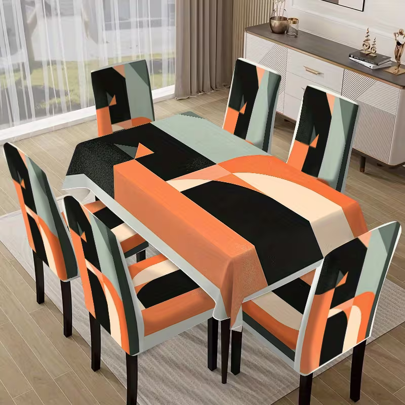 Baskılı Masa ve Sandalye Örtüleri