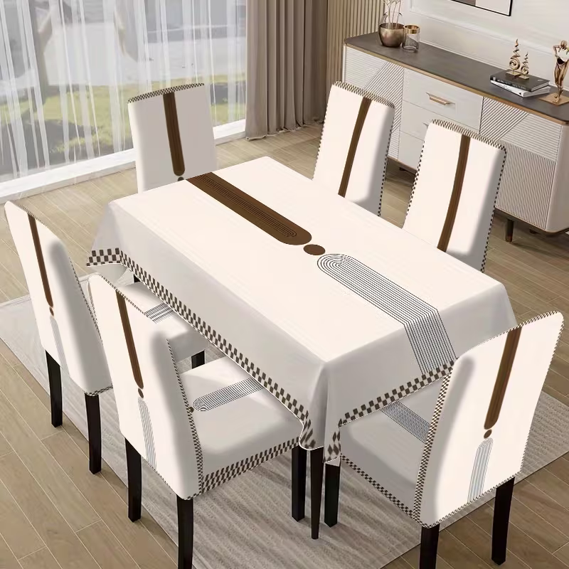 Çin Baskılı Masa ve Sandalye Örtüleri