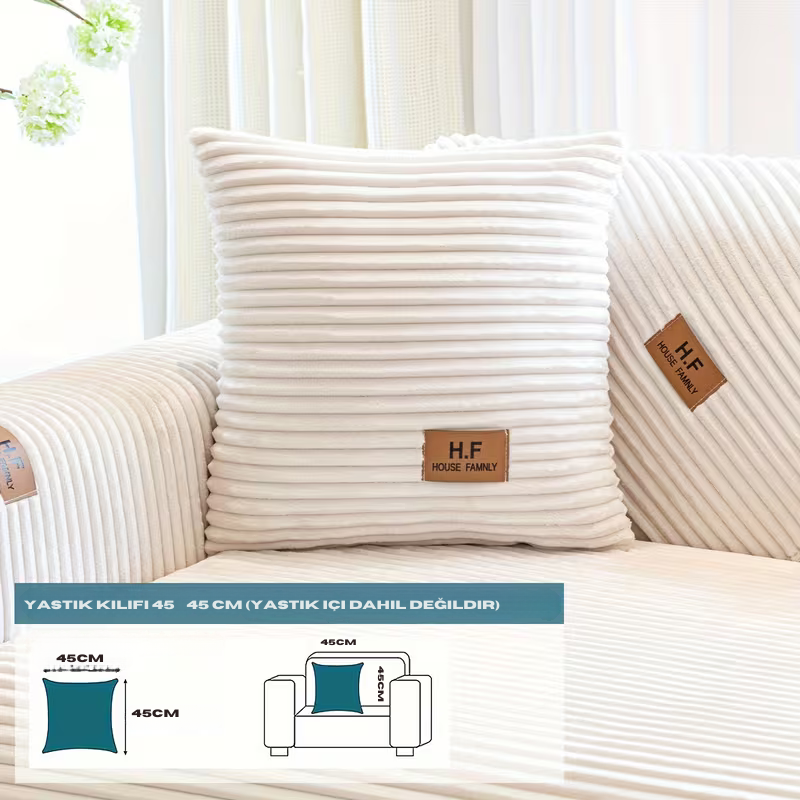 HF Peluş Koltuk Örtüleri