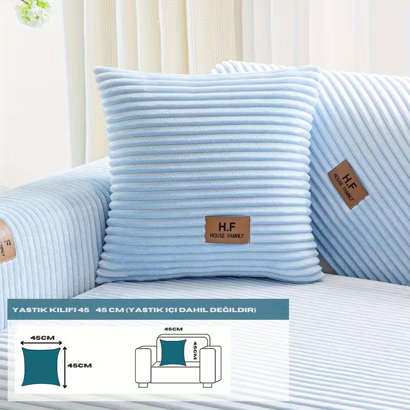 HF Peluş Koltuk Örtüleri