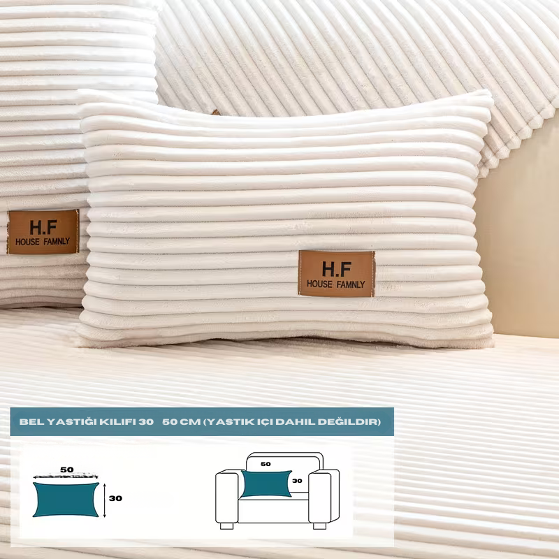 HF Peluş Koltuk Örtüleri