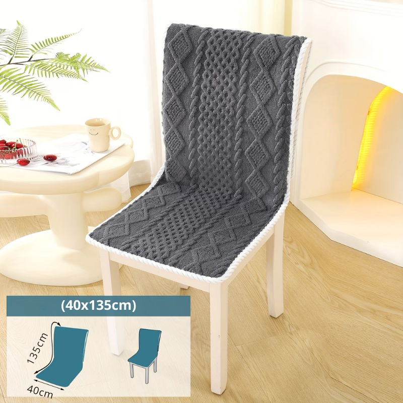 Velveteen Sandalye Kılıfı