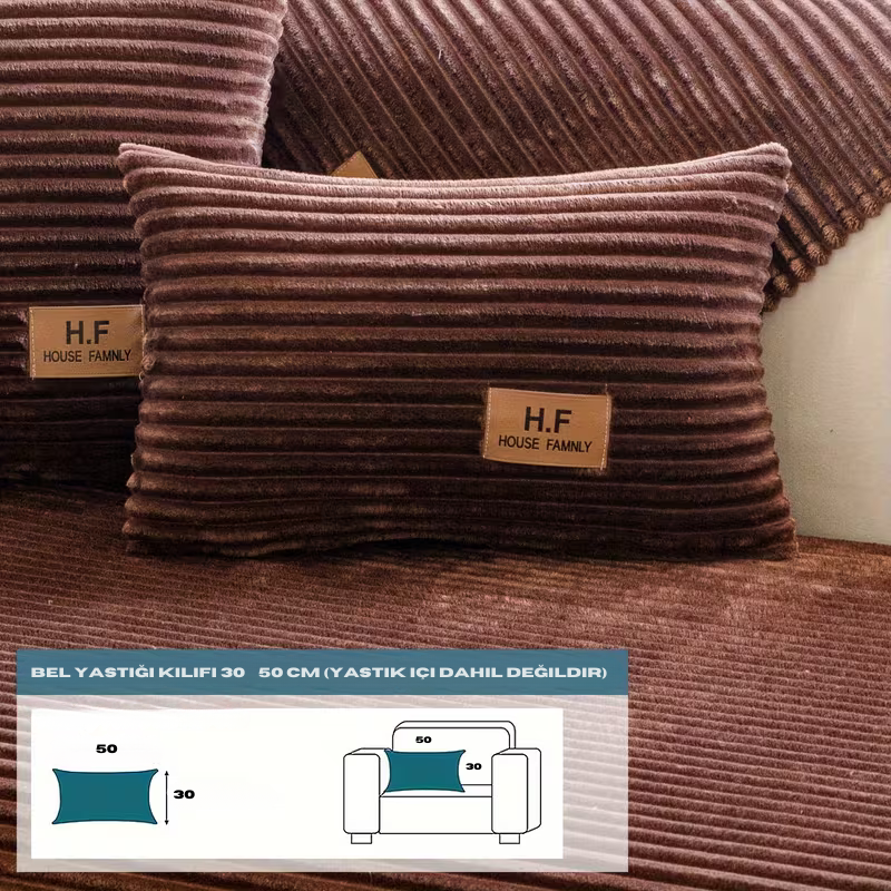 HF Peluş Koltuk Örtüleri