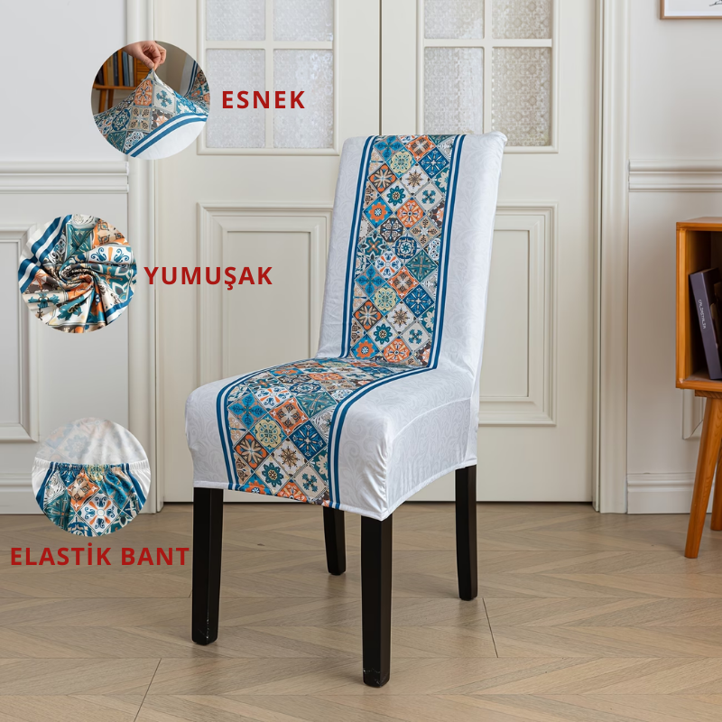 Geometric Masa Sandalye Örtüleri