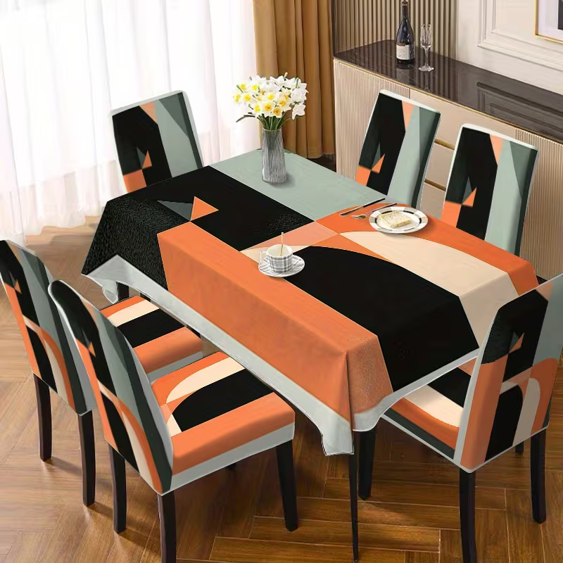 Baskılı Masa ve Sandalye Örtüleri