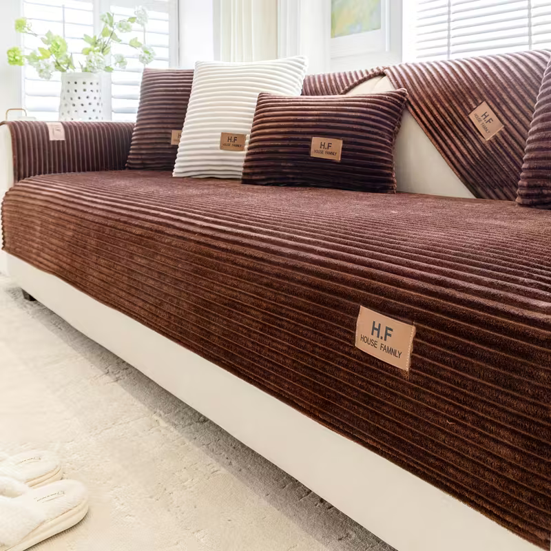 HF Peluş Koltuk Örtüleri