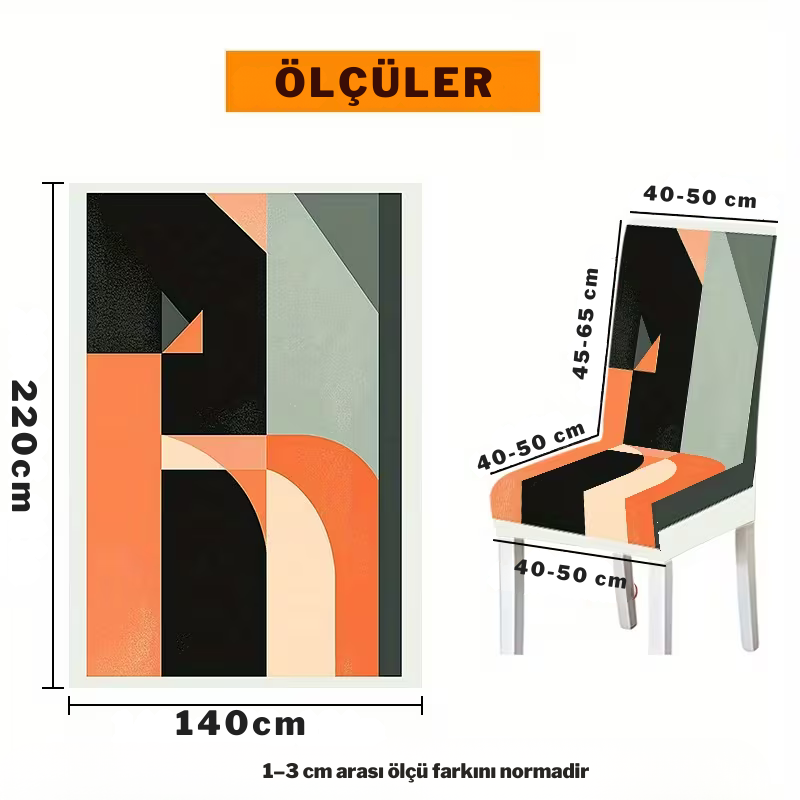 Baskılı Masa ve Sandalye Örtüleri