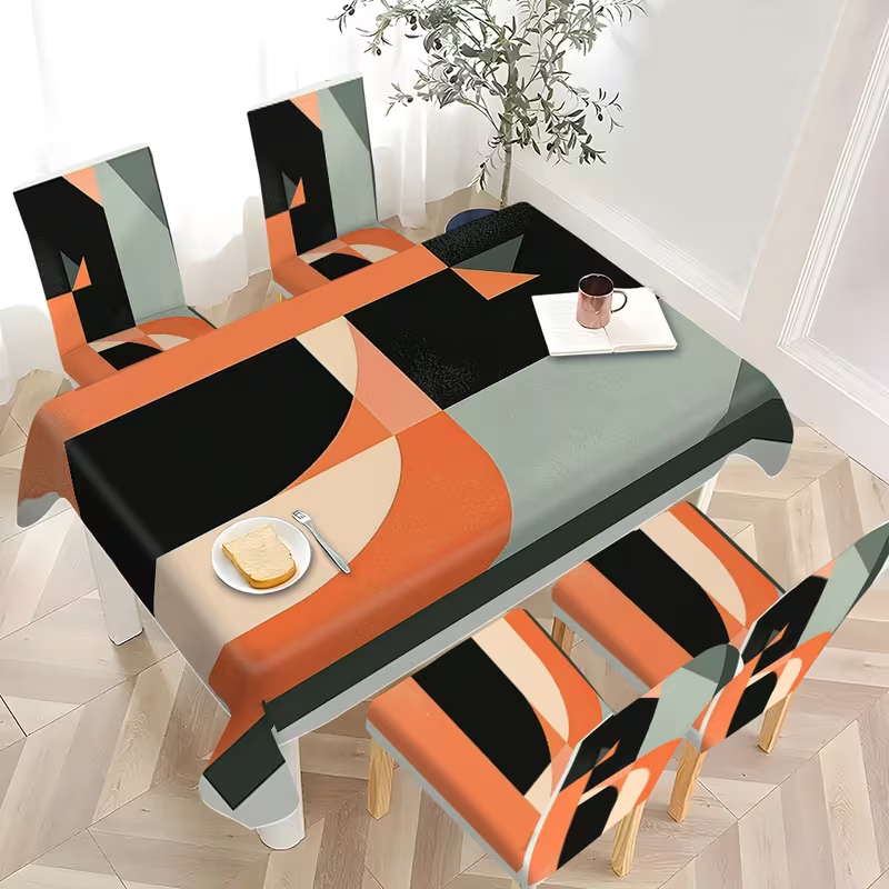 Baskılı Masa ve Sandalye Örtüleri