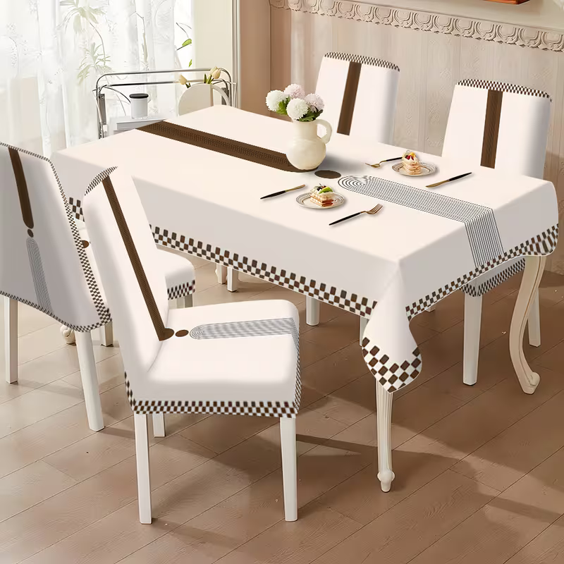 Çin Baskılı Masa ve Sandalye Örtüleri